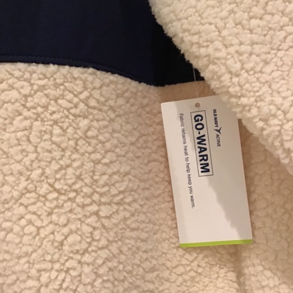 NWT Old Navy Active Go Warm Sherpa Jacket - Picture 4 of 4